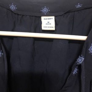 Old Navy size medium blue sleeveless dress